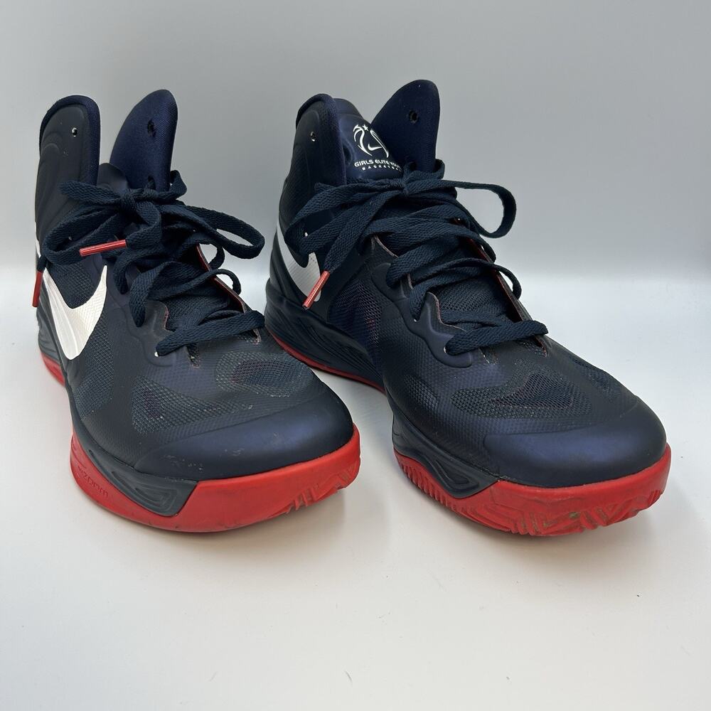 Nike Hyperfuse 2012 Basketball Shoes Womens US 10 Flywire Zoom Blue 525021-403